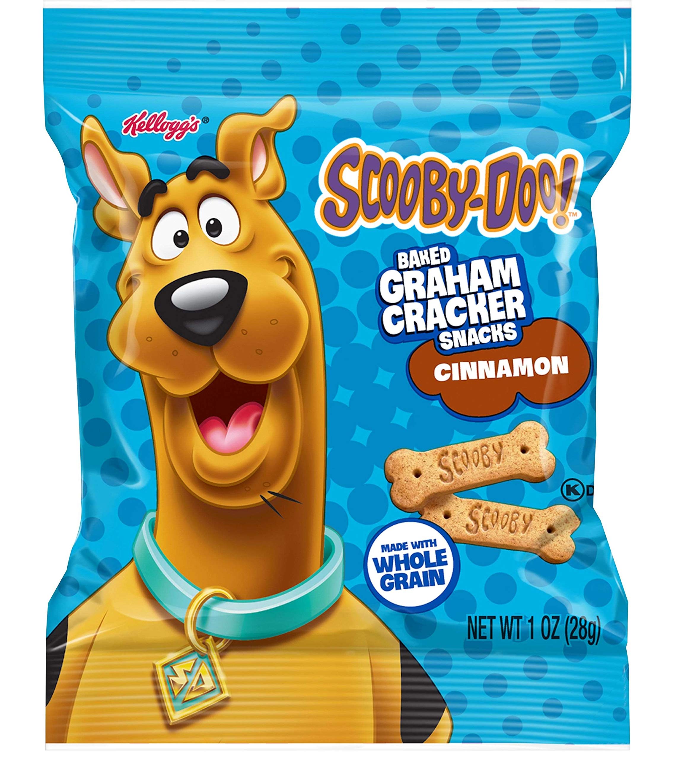 KELLOGG'S SCOOBYDOO CINNAMON GRAHAM CRACKER SNACKS 1OZ The Gourmet