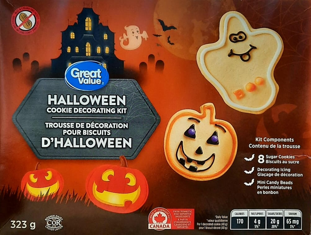 GREAT VALUE HALLOWEEN COOKIE DECORATING KIT 323G The Gourmet Grocer