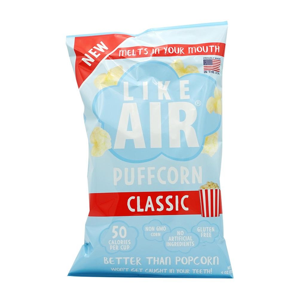 LIKE AIR PUFFCORN CLASSIC 0.65OZ The Gourmet Grocer