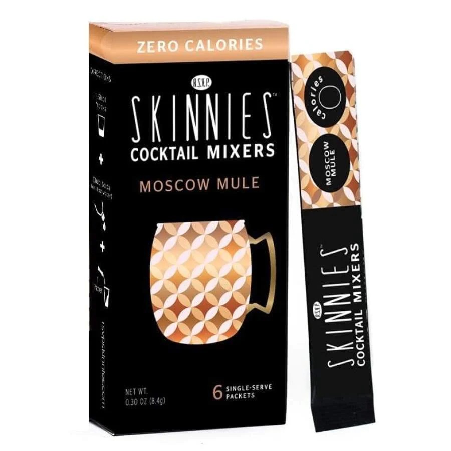 SKINNIES COCKTAIL MIXERS MOSCOW MULE 6CT The Gourmet Grocer