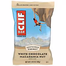 CLIF BAR ENERGY BAR WHITE CHOCOLATE MACADAMIA NUT 2.4OZ