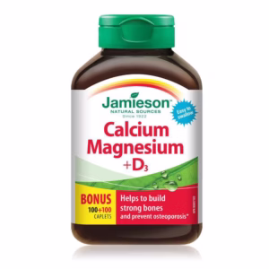 JAMIESON CALCIUM MAGNESUYM + D3 100+100 CAPLETS