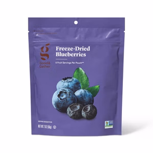 GOOD & GATHER FREEZE DRIED BLUEBERRIES 2OZ
