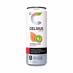 CELSIUS LIVE FIT SPARKLING KIWI GUAVA DRINK 12OZ