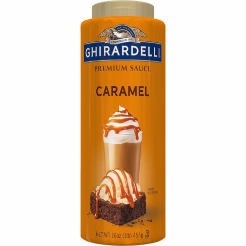 GHIRARDELLI PREMIUM SAUCE CARAMEL 16OZ